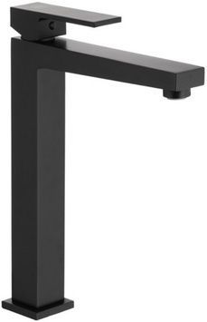 Смеситель для умывальника KFA ARMATURA LOGON BLACK 5132-612-81 с донным клапаном - 5132-612-81