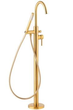 Смеситель для ванны KFA ARMATURA MOZA GOLD 5035-510-31 свободностоячий - 5035-510-31