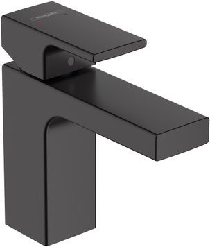 Смеситель для раковины HANSGROHE Vernis Shape 100 черный матовый 71569670 - 71569670