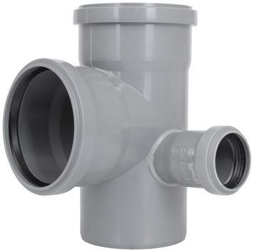 Крестовина двухплоскостная канализационная Ostendorf-OSMA HT-System PLUS d110/110/110/50&times;87&deg; (П) SD00057312