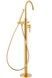 Смеситель для ванны KFA ARMATURA MOZA GOLD 5035-510-31 свободностоячий - 5035-510-31 - 1