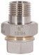 З'єднання згін-американка Thermo Alliance Standart 1/2" ВЗ пряме латунь нікель TAS190W15