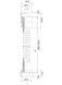 Шланг для душа Imprese 1200-1500 мм, anti-twist f03600110SA черный матовый - f03600110SA - 2