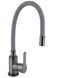 Смеситель для кухни Brinex Pure 015F3 с гибким изливом Graphite/Grey BRIPUR015F3GRG - BRIPUR015F3GRG - 1