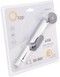Лейка для гигиенического душа QTAP Rucni округлая QTCRMA021 Chrome/Black (Bidet) - QTCRMA021 - 4