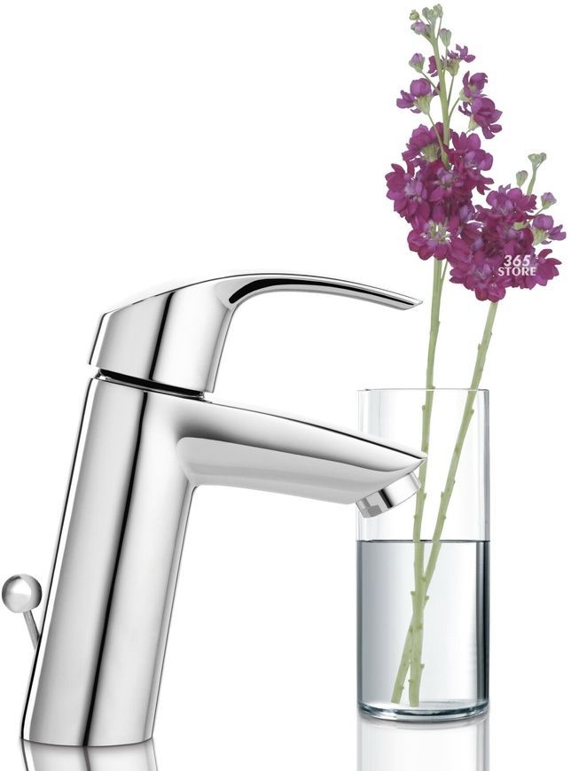 Смеситель для умывальника GROHE Eurosmart 23322001 с донным клапаном - 23322001