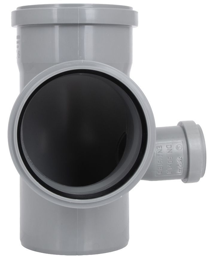 Хрестовина двоплощинна каналізаційна Ostendorf-OSMA HT-System PLUS d110/110/110/50&times;87&deg; (П) SD00057312
