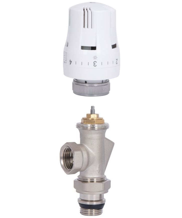 Осьовий термостатичний комплект Thermo Alliance Standart 1/2" з попереднім налаштуванням та антипротіканням TAS354W15