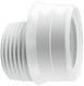 Канализационное подключение McALPINE 126 мм 97-107/110 мм смещение 20 мм WC-CON4M-N