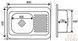 Кухонна мийка IMPERIAL 5080-L Satin 0,8 мм (IMP5080LSAT) - IMP5080LSAT - 4