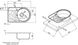 Кухонна мийка QTAP 6744R Satin 0,8 мм (180) чаша справа - QT6744RSAT08 - 7