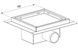Трап Imprese i-Flow S i13 150х150 мм под плитку, AISI 304, сухой затвор d44150S13 - d44150S13 - 2