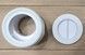 Канализационное подключение McALPINE 126 мм 97-107/110 мм смещение 20 мм WC-CON4M-N