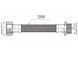 Шланг для подключения воды Thermo Alliance Forte 120 см 1/2"x1/2" ВН нерж. оплетка TAF386W120