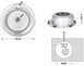 Кухонна мийка Lidz 510-D Micro Decor 0,6 мм (160) LIDZ510DMDEC06 - LIDZ510DMDEC06 - 2