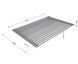 Сушарка для посуду на кухонну мийку Lidz Acsis LA05 Gray 430х300х8 мм LDACSLA05GRA49763