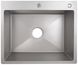 Кухонна мийка LIDZ Handmade H6050G PVD Brush Grey 3,0/0,8 LDH6050GPVD43622 - LDH6050GPVD43622 - 1