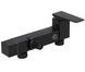 Душова система QTAP Gemini з поворотним виливом Black Matt QT51103KNG - QT51103KNG - 7