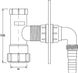 Сифон (подключение) с воздушным клапаном McALPINE к стиральной/посудомоечной машине 40 мм HC14WM40