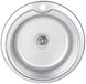 Кухонна мийка Lidz 510-D Micro Decor 0,6 мм (160) LIDZ510DMDEC06 - LIDZ510DMDEC06 - 1