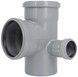 Хрестовина двоплощинна каналізаційна Ostendorf-OSMA HT-System PLUS d110/110/110/50&times;87&deg; (П) SD00057312