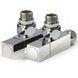 Кран для полотенцесушителя угловой NAVIN Raftec Quadro 1/2"х1/2", 2 шт. 25-033430-5012 - 25-033430-5012 - 1