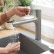 Смеситель кухонный HANSGROHE Zesis M33 160 с вытяжным изливом 2jet 74801800 нержавеющая сталь - 74801800 - 3