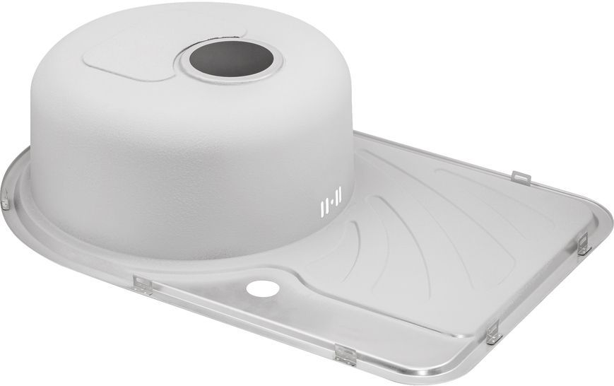 Кухонна мийка QTAP 6744R Satin 0,8 мм (180) чаша справа - QT6744RSAT08