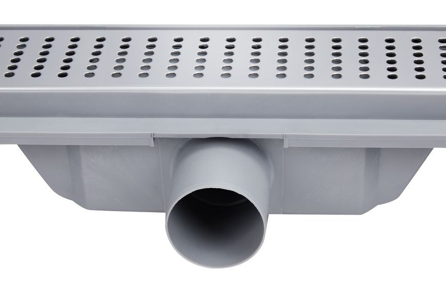 Набір: душові двері в нішу QTAP PISCES WHI208-9.CP5 79-92x185, скло Pattern 5 мм + душовий трап - QTDRYFB304600PISWHI2089CP5