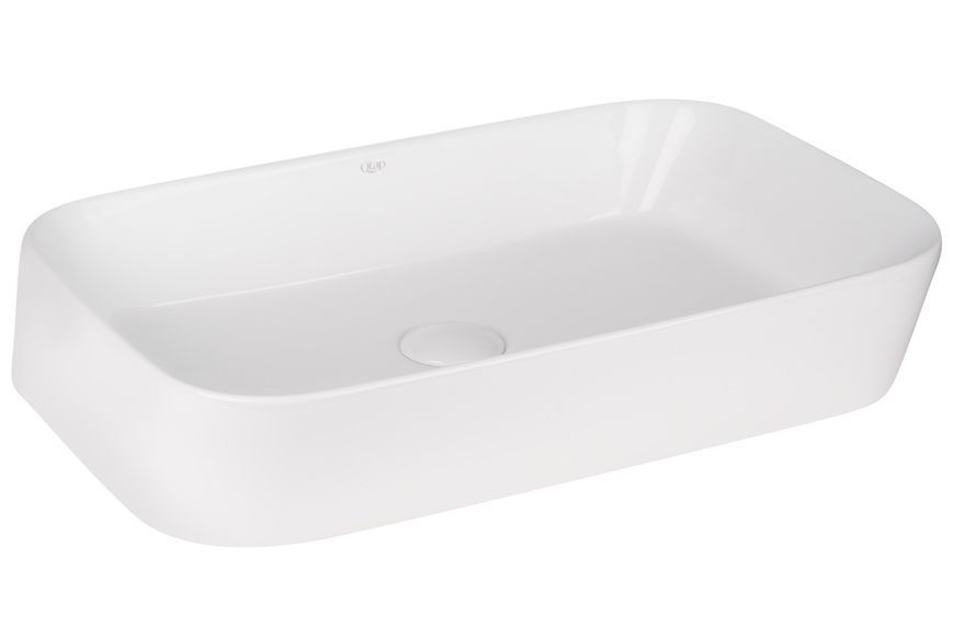 Раковина-чаша Qtap Scorpio 545х400х120 White с донным клапаном QT14112243W - QT14112243W
