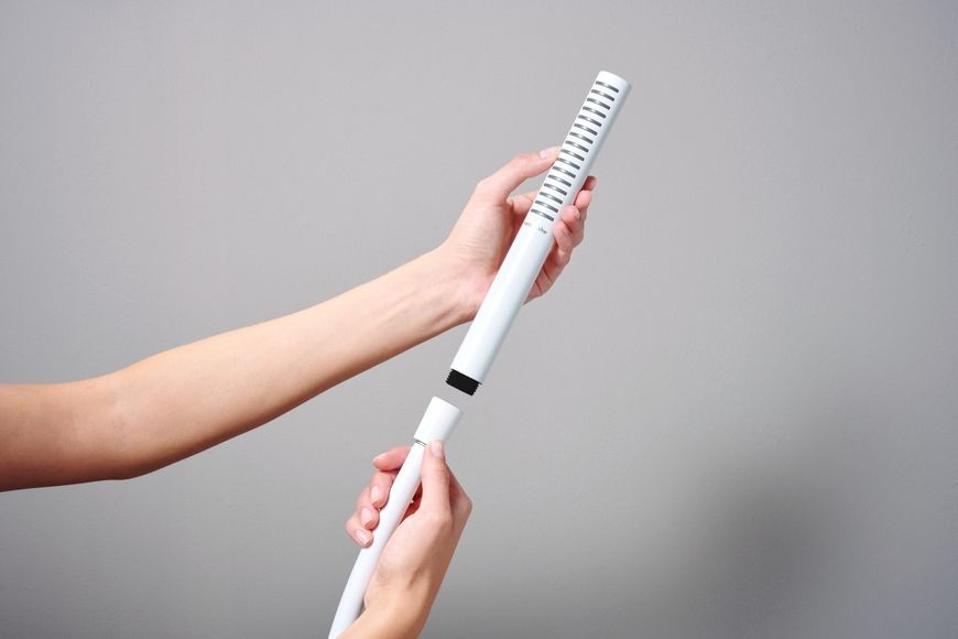 Душовий набір HANSGROHE Pulsify S 100 1jet EcoSmart 65 см Matt White 24372700 білий матовий - 24372700