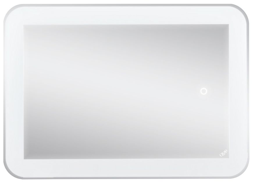 Зеркало QTAP Swan 500х700 с LED-подсветкой, сенсорный выключатель, универсальное QT167814145070W