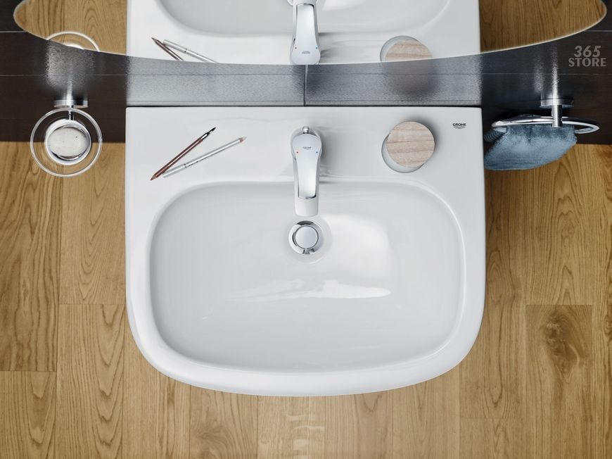 Смеситель для умывальника GROHE Eurosmart 23322001 с донным клапаном - 23322001