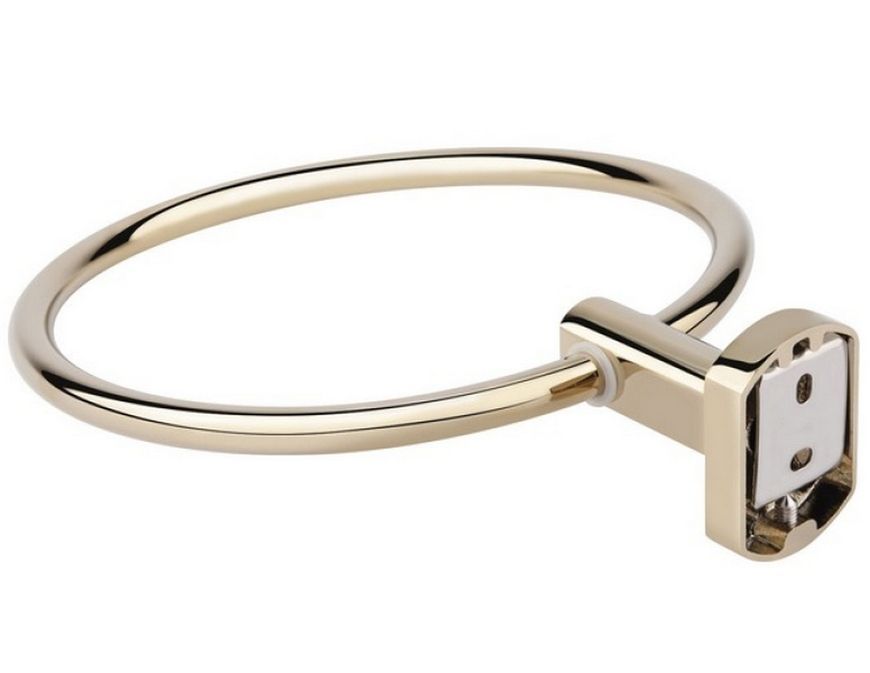 Полотенцедержатель QTAP Liberty ORO 1160 золото QTLIBORO1160