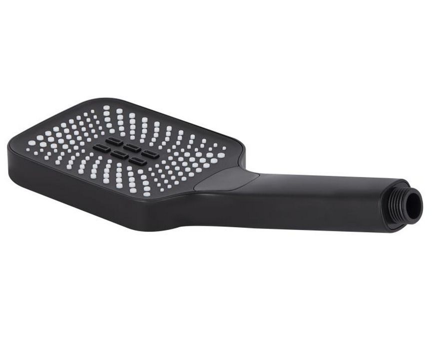 Душова система QTAP Gemini з поворотним виливом Black Matt QT51103KNG - QT51103KNG