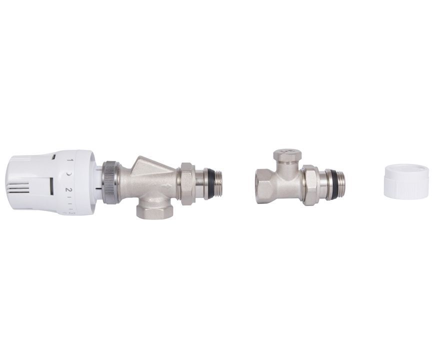 Осьовий термостатичний комплект Thermo Alliance Standart 1/2" з попереднім налаштуванням та антипротіканням TAS354W15