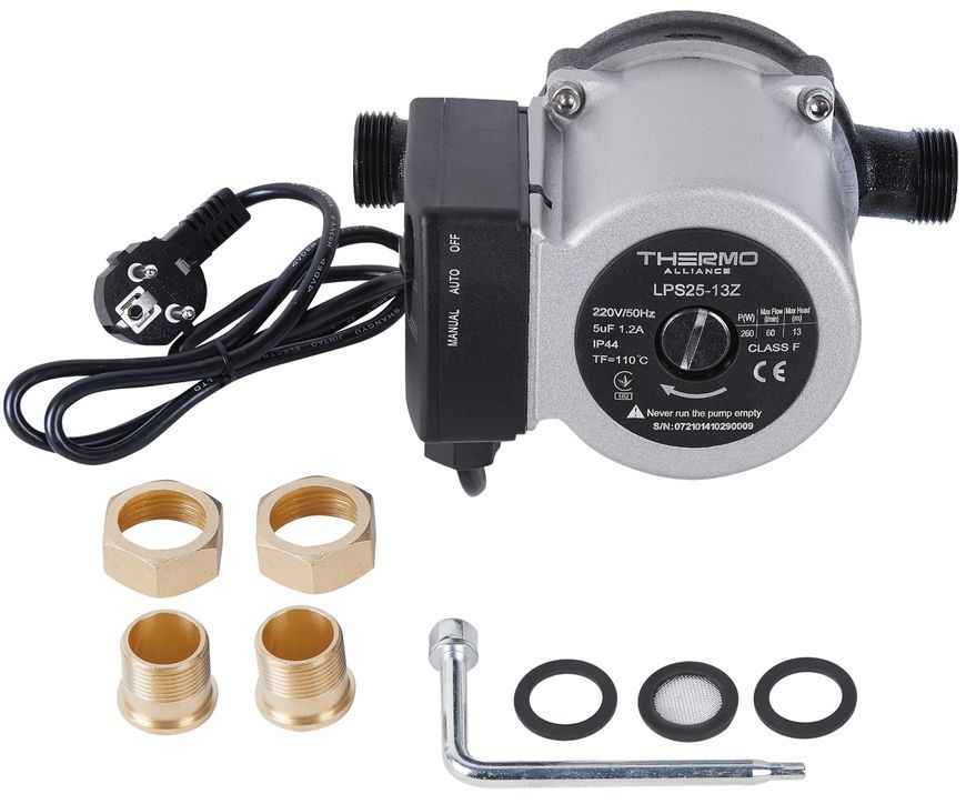 Насос для підвищення тиску THERMO ALLIANCE LPS25-13Z (260 Вт, Н-13, G-3,9) 1 1/2" TALPS2513Z - LPS2513Z