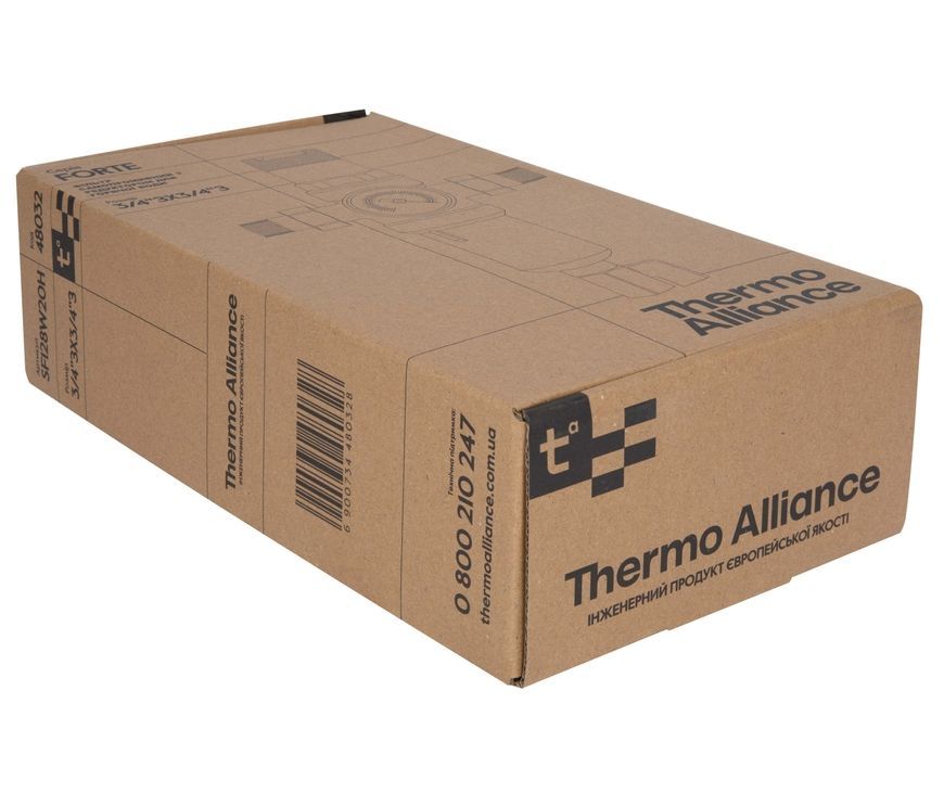 Фильтр самопромывной для горячей воды Thermo Alliance Forte 3/4" НР с редуктором давления SF128W20H - SF128W20H