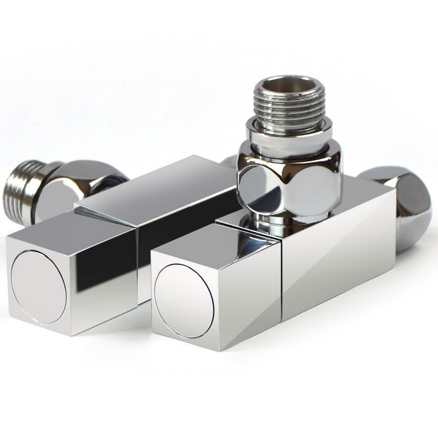 Кран для полотенцесушителя угловой NAVIN Raftec Quadro 1/2"х1/2", 2 шт. 25-033430-5012 - 25-033430-5012