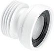 Канализационное подключение McALPINE 117 мм 97-107/110 мм WC-CON1