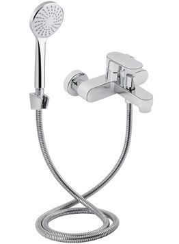 Змішувач для ванни LIDZ (CRM) 24 49 006-1 New короткий вилив LIDZCRM24490061 - LIDZCRM24490061