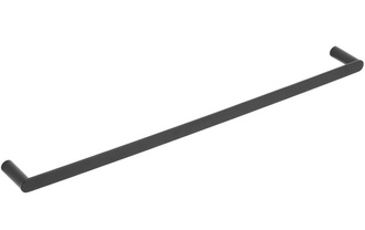 Тримач для рушників KFA ARMATURA 60 см BLACK 864-027-81 чорний матовий