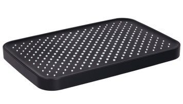 Лейка для верхнего душа Qtap Hlavova 330x220 мм прямоугольная Black Matt QTHLA107BLM45945 - QTHLA107BLM45945