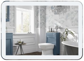 Дзеркало QTAP Swan 600x800 з LED-підсвічуванням, сенсорний вимикач, універсальне QT167814146080W
