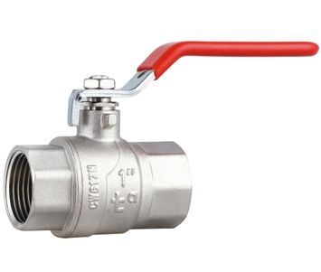 Кран шаровой Thermo Alliance Forte 1" ВР прямой, латунь, PN40, рычаг SF600W25 - SF600W25