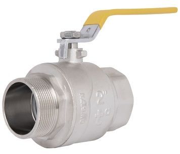 Кран кульовий прямий Thermo Alliance Forte 2" ВЗ для газу, важіль, PN40, латунь SF605G50