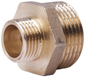 Ниппель латунный SD Plus 1"х1/2" редукционный SD4082515