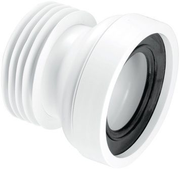 Каналізаційне підключення McALPINE 117 мм 97-107/110 мм WC-CON1