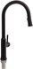 Змішувач для кухні QTAP Baru&scaron;ka 9137103UB з висувним виливом (чорний) - QTBAR9137103UB - 1