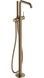 Смеситель для ванны напольный HANSGROHE Tecturis S Brushed Bronze 73440140 бронза - 73440140 - 1